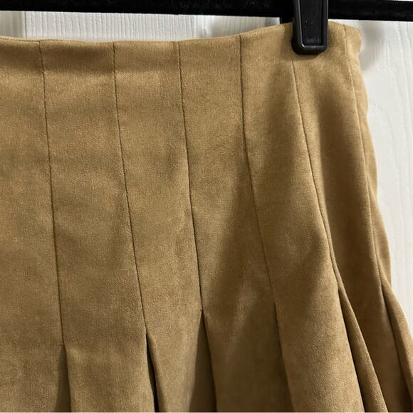 JULIE BROWN New York Fall Collection “The Kirby Skirt” Women’s S, mocha, pleated - Picture 3 of 11